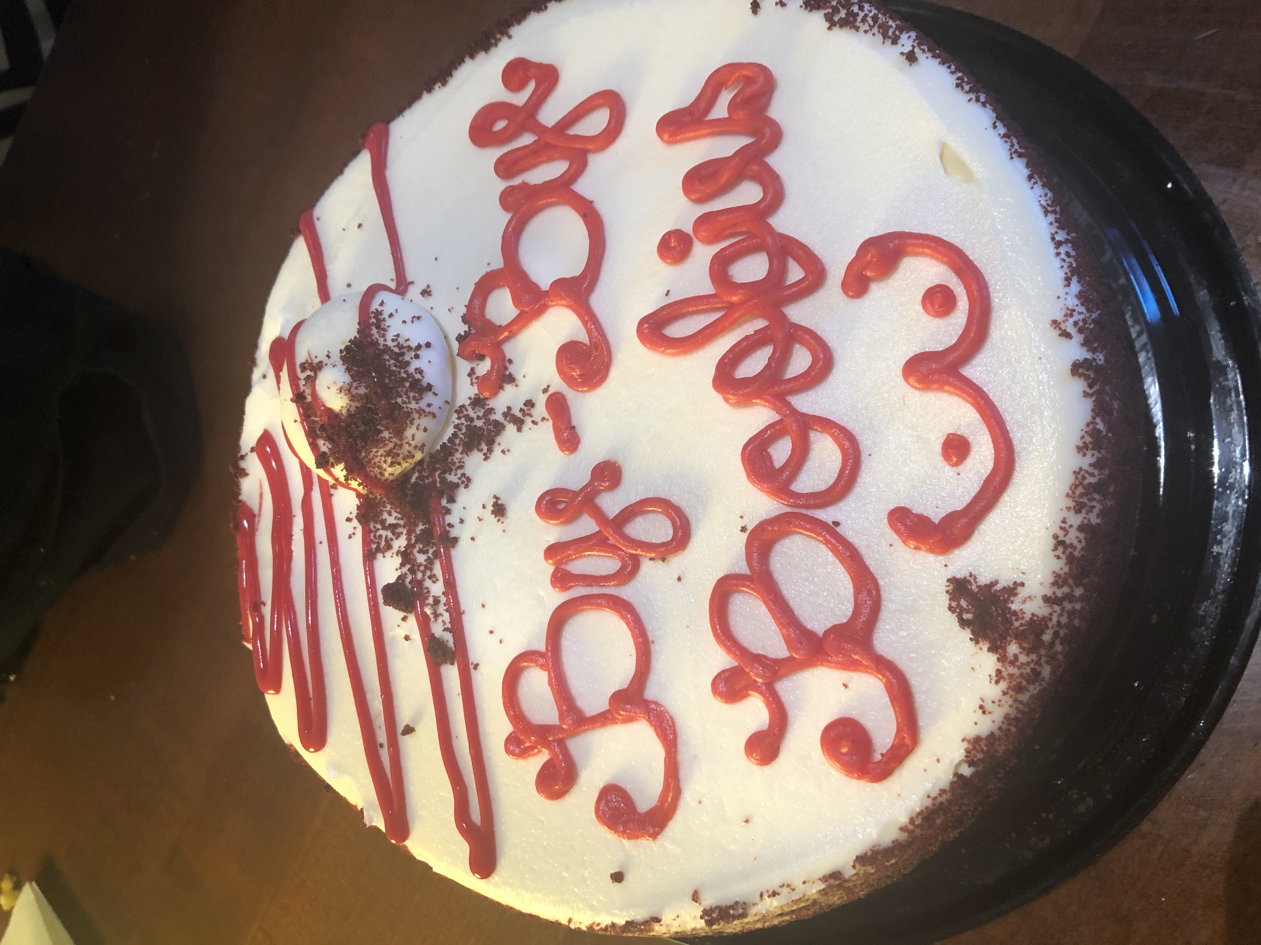 Bye Bye Boobies cake