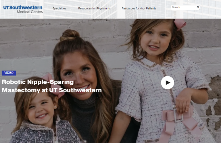 Robotic Nipple-Sparing Mastectomy at UT Southwestern